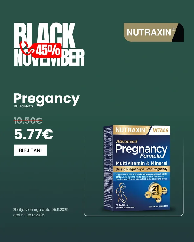 Postim promocional Nutraxin Pregnancy