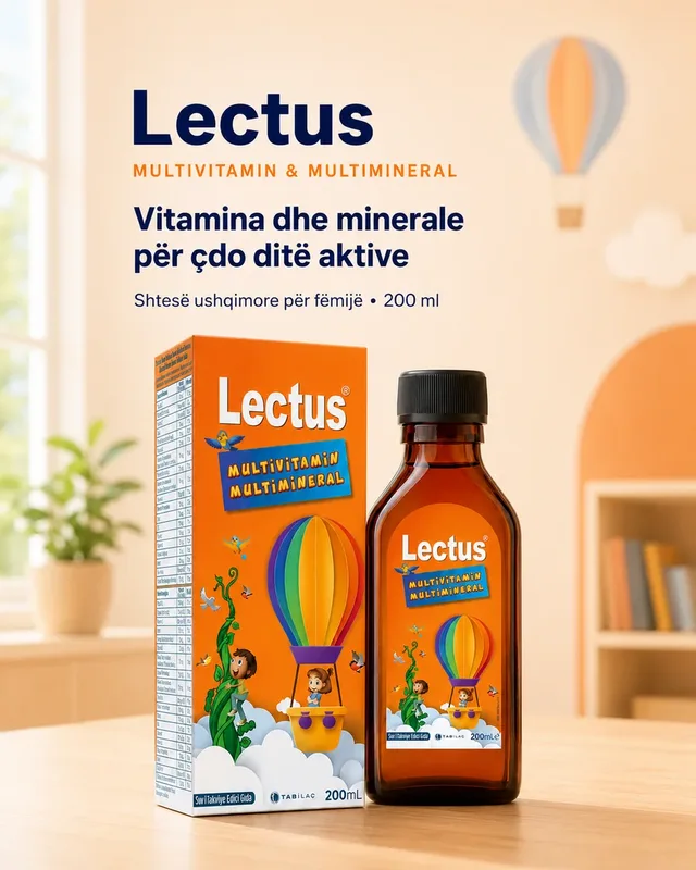 Dizajn vizual i produktit Lectus Multivitamin