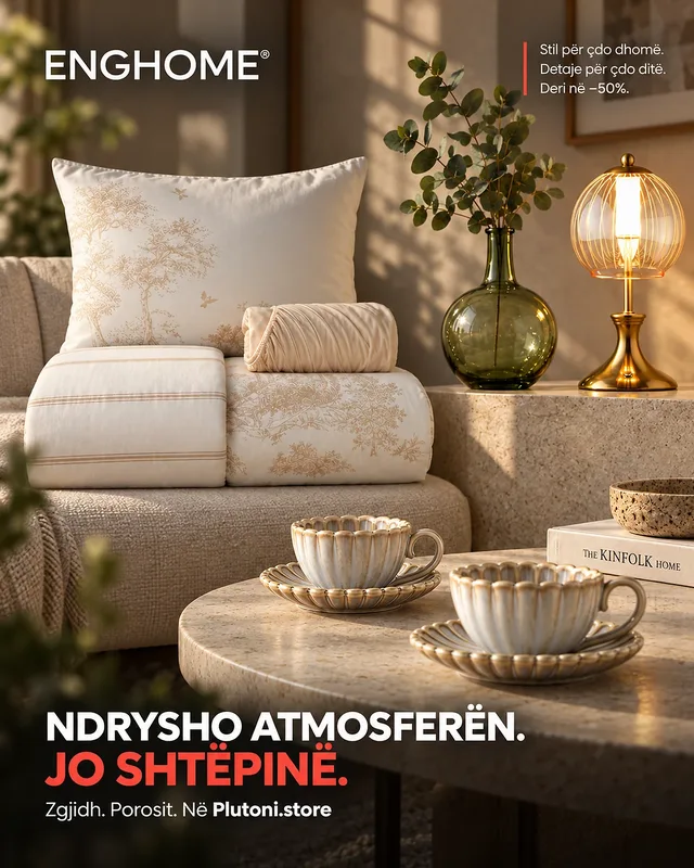 Dizajn promovues i tekstileve English Home