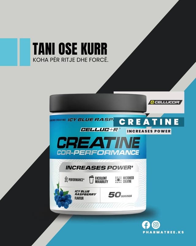 Cellucor Creatine me shije icy blue raspberry