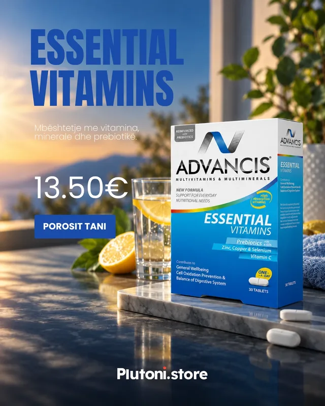 Dizajn veror për vitamina Advancis