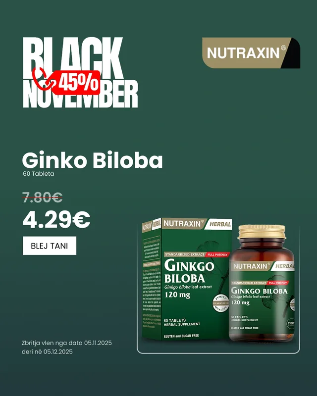 Postim promocional Nutraxin Ginko Biloba