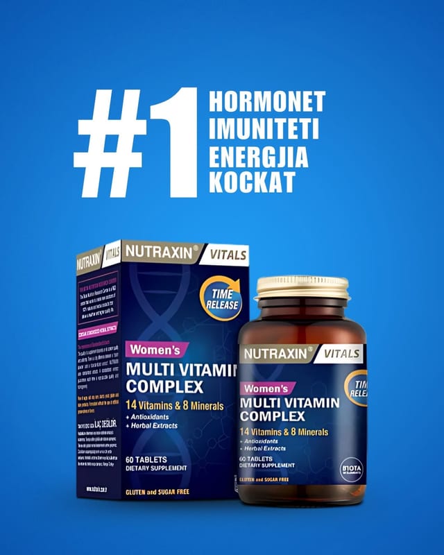 Postim blu për Nutraxin Women’s Multi Vitamin Complex