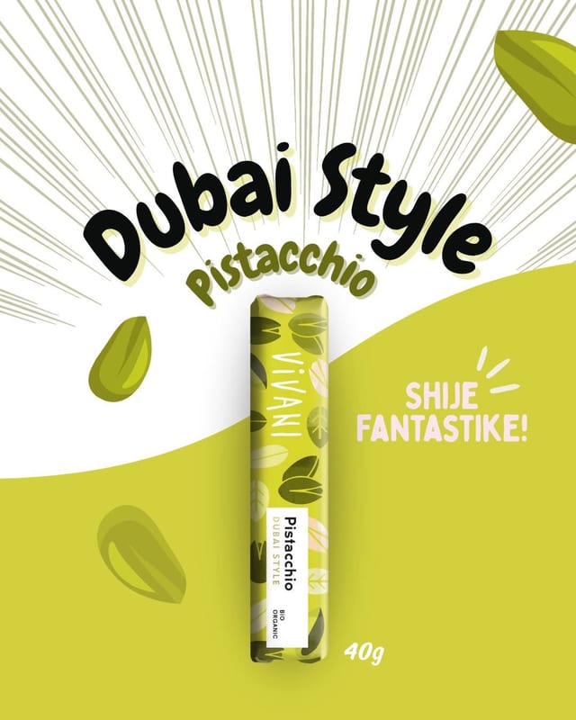 Çokollatë Vivani Dubai Style Pistacchio
