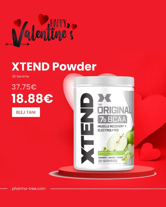 Postim i kuq për XTEND me shije molle jeshile