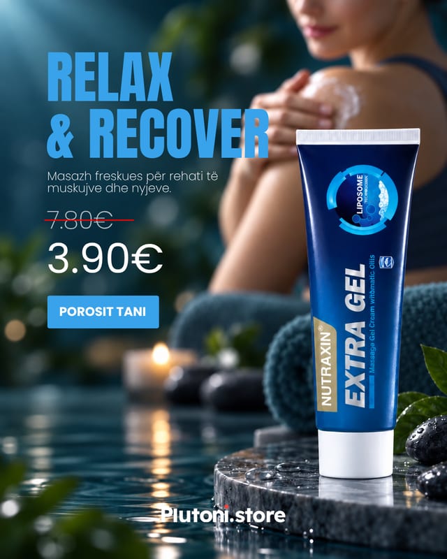 Nutraxin Extra Gel për muskuj dhe nyje