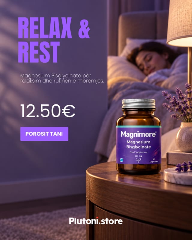 Magnimore Magnesium Bisglycinate në dhomë gjumi