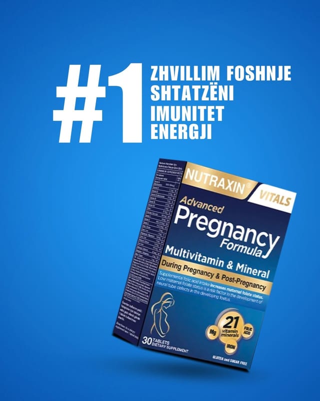 Postim blu për Nutraxin Pregnancy Formula