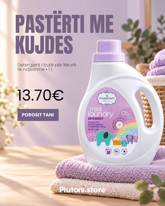 Detergjent Pharmasept mild laundry mbi peshqirë