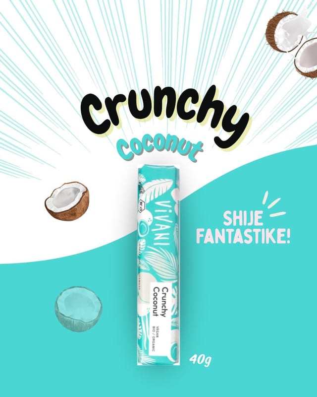 Çokollatë Vivani Crunchy Coconut