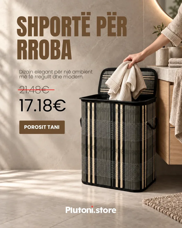 Postim produkti për shportë rrobash English Home